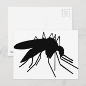 Moskito Postkarte (Vorne/Hinten)