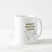 Moskito-Schutz-Gesellschaft Kaffeetasse (VorderseiteRechts)