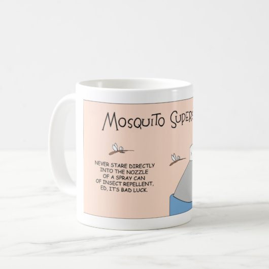 Moskito-Superstition Kaffeetasse (Vorderseite Links)