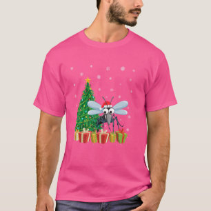 Moskito Xmas Tree Lighting Weihnachtsmannmütze Mos T-Shirt