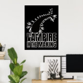 Moskitos Mosquito Larvae - Geek für Entomologie Poster (Heimbüro)