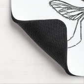 Moskitos sind zum Kotzen Mousepad (Ecke)
