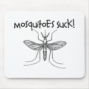 Moskitos sind zum Kotzen Mousepad