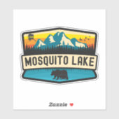 Moskitosee, Alaska Aufkleber (Blatt)