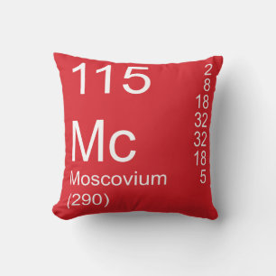 Moskovium Kissen