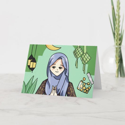 Moslem Karte (Vorderseite)