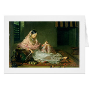 Moslemische Dame Reclining, 1789 (Öl auf Leinwand