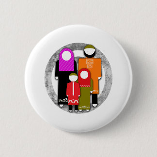 Moslemische Familie Button