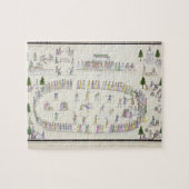 Moslemische Festivals einschließlich das Ende von Puzzle (Horizontal)