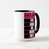 Moslemische Gebete sind Zeiten. Tasse (VorderseiteRechts)