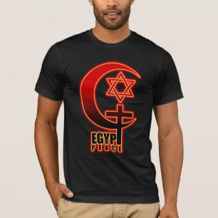MOSLEMISCHER CHRISTLICHER JUDE-ÄGYPTEN-FRIEDEN T-Shirt
