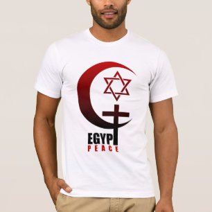 MOSLEMISCHER CHRISTLICHER JUDE-ÄGYPTEN-FRIEDEN T-Shirt