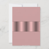 Moslemjunge Pink Aqiqa Einladung (Rückseite)