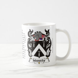 Mosley Familien-Wappen Tasse