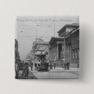 Mosley Straße Button