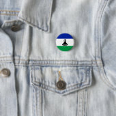 Mosotho-Flagge, Flagge von Lesotho Button (Beispiel)