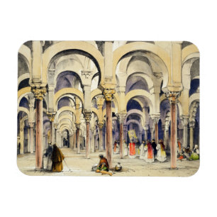 Mosque at Cordoba, from 'Sketches of Spain', engra Magnet