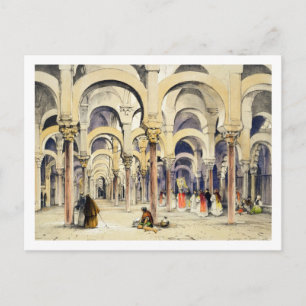 Mosque at Cordoba, from 'Sketches of Spain', engra Postkarte
