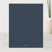 Mosque Eid Mubarak Karte (Rückseite)