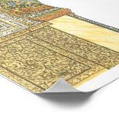 Mosque of Cordoba Spain. Mihrab Poster (Ecke)