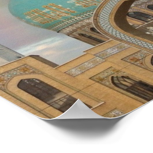 Mosque Poster (Ecke)