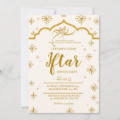 MOSQUE RAMADAN KAREEM IFTAR DINNER PARTY EDITABLE EINLADUNG (Vorderseite)