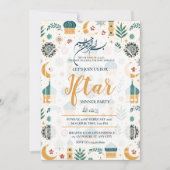 MOSQUE RAMADAN KAREEM IFTAR DINNER PARTY EDITABLE EINLADUNG (Vorderseite)