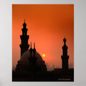 Mosques at Sunset Poster (Vorne)