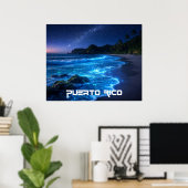 MOSQUITO-BAI - PUERTO RICO POSTER (Heimbüro)