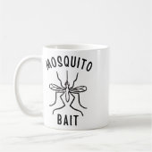 Mosquito Bait Funny Camping Campfire Outdoors Bug  Kaffeetasse (Links)