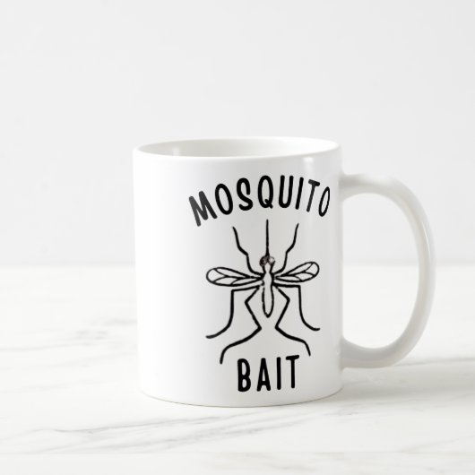 Mosquito Bait Funny Camping Campfire Outdoors Bug  Kaffeetasse (Rechts)