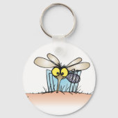 Mosquito Biting An Arm Keychain Schlüsselanhänger (Vorderseite)