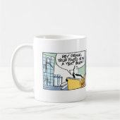 Mosquito Cartoon Kaffee Tasse (Links)