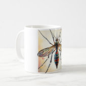 Mosquito dorsal view painting 030624IREF117 - Wate Kaffeetasse (Vorderseite Links)