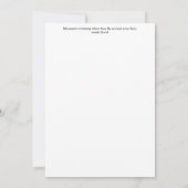 Mosquito Greeting Card Einladung (Rückseite)