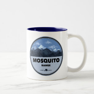 Mosquito Range Colorado Camping Zweifarbige Tasse