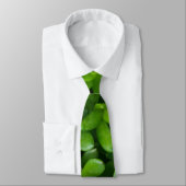 Moss Abstrakt Neck Tie Krawatte (Gebunden)