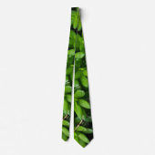 Moss Abstrakt Neck Tie Krawatte (Rückseite)