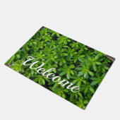 Moss Abstrakt Welcome Doormat Fußmatte (Schrägansicht)