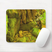 Moss and Stone – Hungarian Falls, Upper Peninsula Mousepad (Mit Mouse)