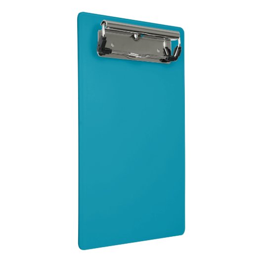 Moss Blue Mini Klemmbrett (Schrägansicht)