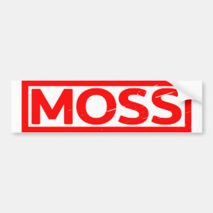 Moss-Briefmarke Autoaufkleber