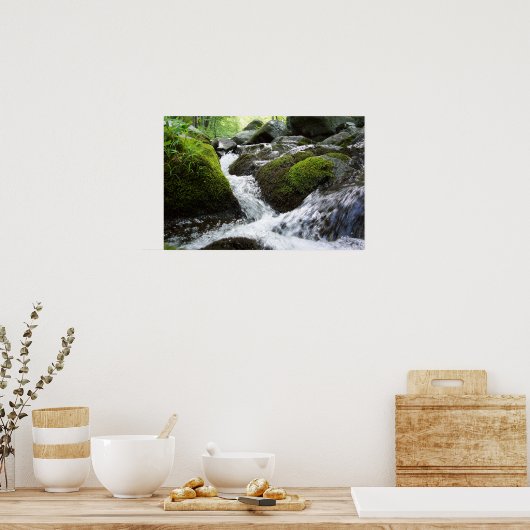 Moss Falls Poster (Küche)