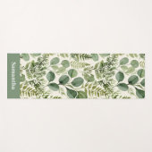 Moss & Fern Botanical Earthy Yogamatte (Vorderseite (Horizontal))
