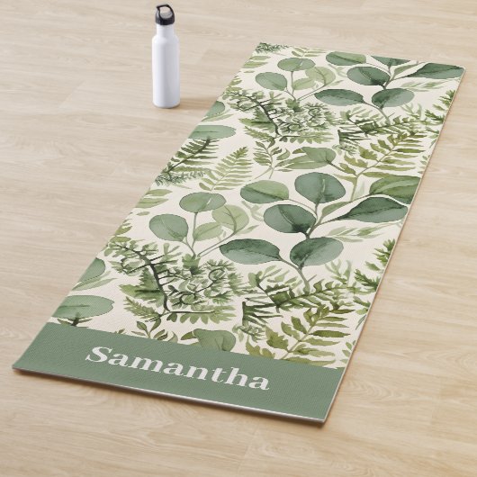 Moss & Fern Botanical Earthy Yogamatte (Beispiel)