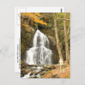 Moss Glen Falls Vermont und Fotograf Postkarte (Vorne/Hinten)