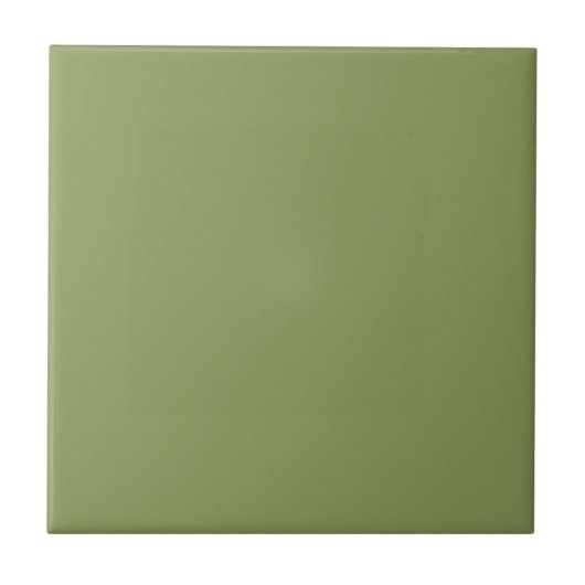 Moss Green #8a9a5b Fliese (Vorderseite)