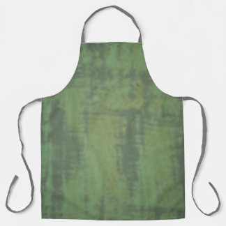 Moss Green Abstrakt Unisex Schürze von Detailwisse