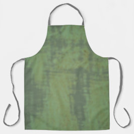 Moss Green Abstrakt Unisex Schürze von Detailwisse