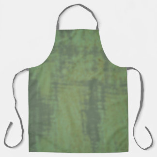 Moss Green Abstrakt Unisex Schürze von Detailwisse